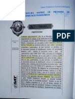 Modelo de Escritura Matriz de Promesa de Compraventa de Derechos Posesorios