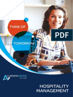 AKG0047 Hospitality Management Course