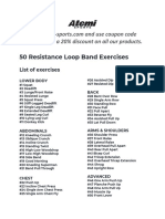 50 Resistance Loop Band Exercises
