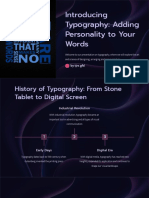 Introducing Typography Adding Personality To Your Words