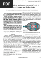 Advanced Driver Assistant System (ADAS) A Review of System and Technologies