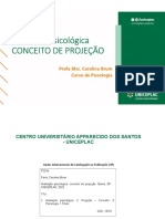 Avaliação Psicológica - Conceito de Projeção