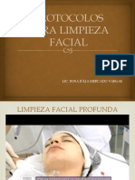Protocolos para Limpieza Facial