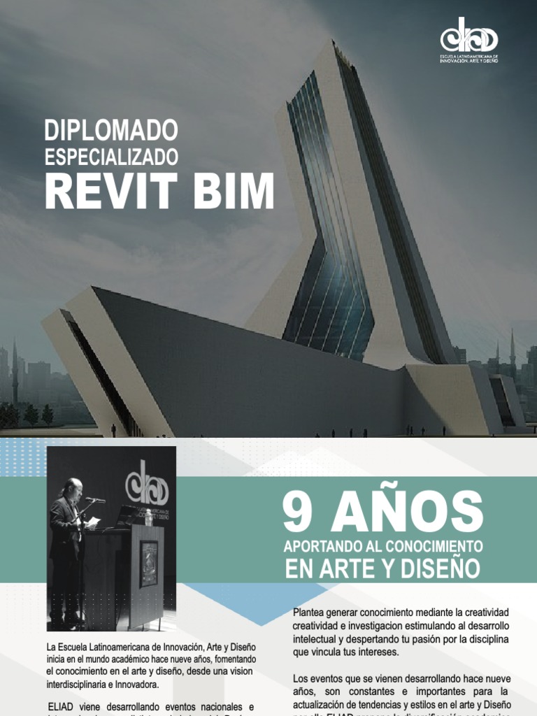 Brochure Diplomado Revit Bim | Descargar gratis PDF | Autodesk Revit ...