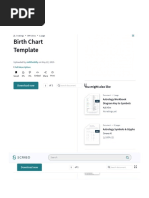 Birth Chart Template | PDF