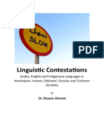 Linguistic Contestations Arabic, English and Indigenous Languages in Azerbaijani, Iranian, Pakistani, Russian and Turkmen Societies