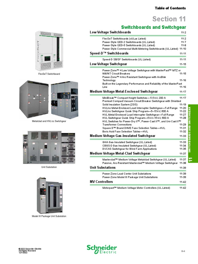 HVL CC Schneider | PDF | Electrical Equipment | Power Engineering