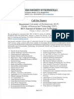 BUP Journal of Science and Technology-2022 Volume-1 Issue-1 2