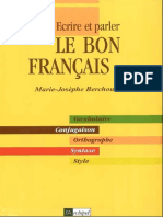 Ecrire Et Parler Le Bon Fran 231 Ais