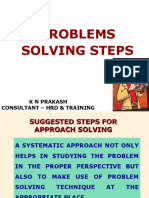 Problems Solving Steps