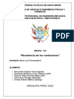 Informe 8 - Resistencia de Los Conductores