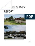 Security Survey Sample