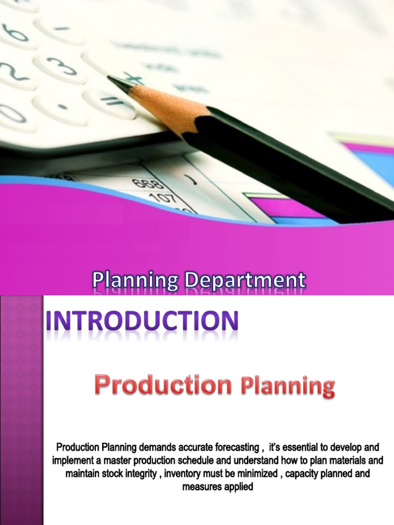 Planning Department PDF