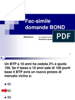 1PP Risposte - Bond