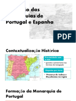 Formação Das Monarquias de Portugal e Espanha