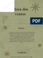 Slides de Geografia - Rosa Dos Ventos