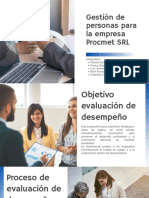 Gestión de Personas para La Empresa Procmet SRL