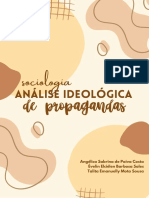 Análise Ideológica de propagandas-SOCIOLOGIA AGRO M