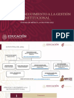 Atención y Seguimiento A La Gestión Institucional Asgi - Zacatecas