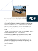 ASTRI Banjir Kepung Kota Sorong