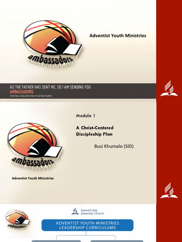 Ambassador Module 1 Overview | PDF | Jesus | Baptism