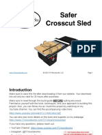 Safer Crosscut - Sled - Build - Guide