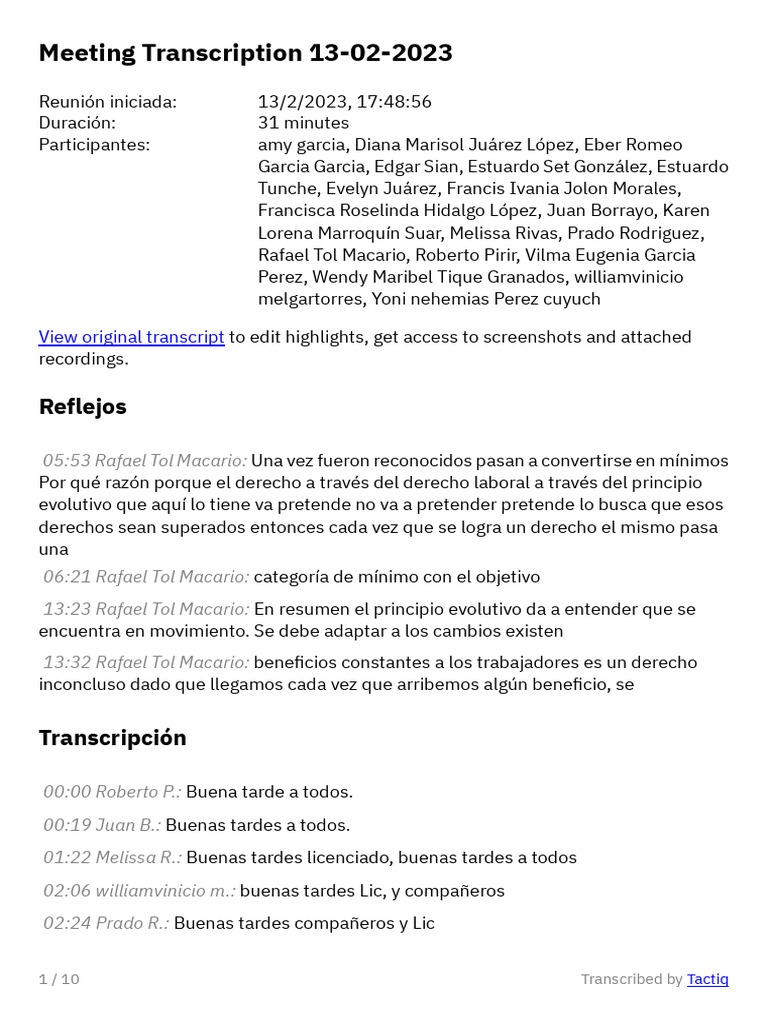 Derecho laboral lunes 103 1 pdf salario acuerdo colectivo