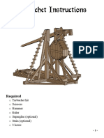 Trebuchet Instructions Small