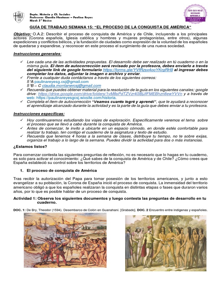 Imprimir Conquista Historia 5 PDF