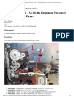 S2 Media Dispenser Presenter and Pick Module Gears