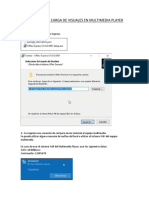 Instalación y Carga de Visuales en Multimedia Player