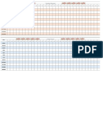 Calendario Menstrual Alargado