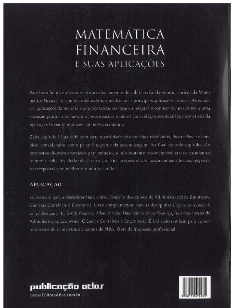 Matematica Financeira e Suas Aplicações | PDF