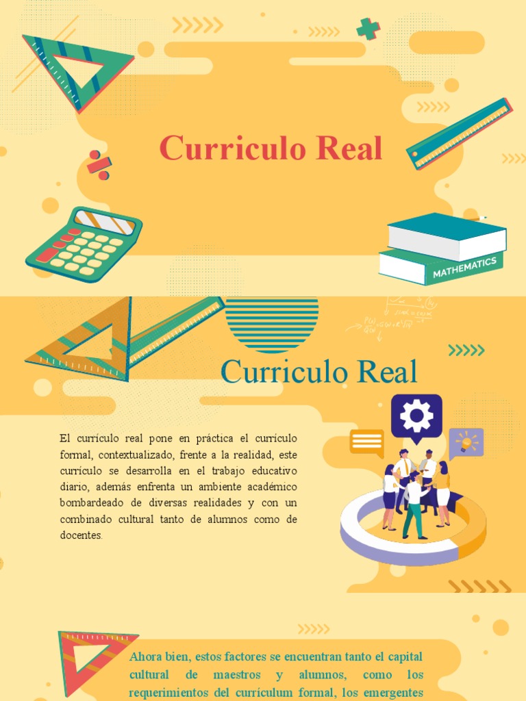 Curriculo Real | PDF