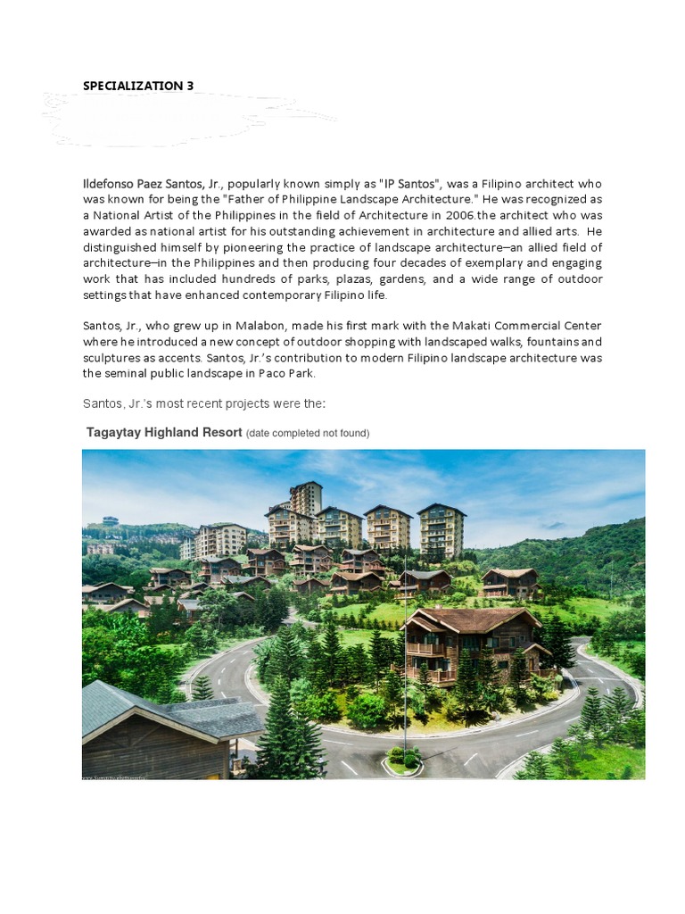 SPECIALIZATION PDF