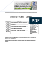 Jadual Bertugas Harian M10