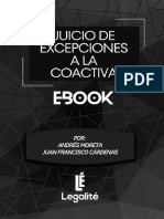 Juicio de Excepciones a La Coactiva eBook DIGITAL 1