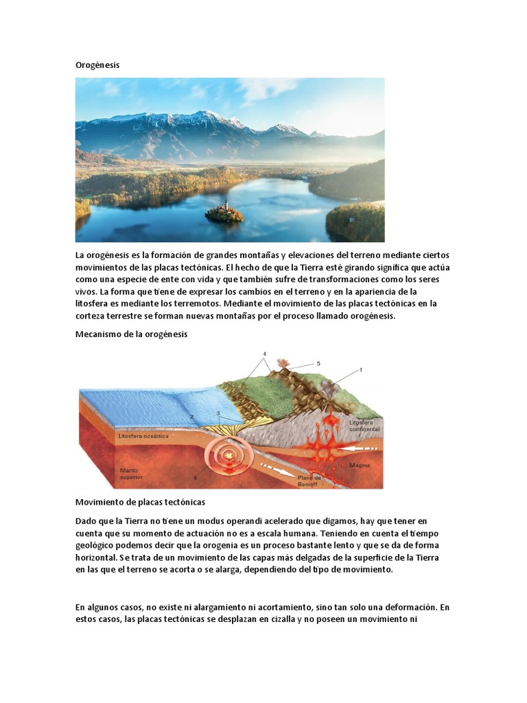 Orogénesis | PDF