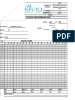 Bitacora de Temperatura de Refrigerador