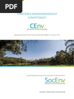 Cenv Competences