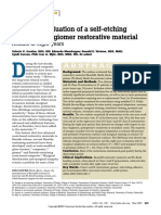 Ja Clinical Evaluation of A Self-Etching Primer and A Giomer Restorative Material Ada - Archive.2007.0233-2