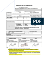 Permiso de Ejecución de Trabajo: MTTO.1-M-2-FD / Rev. 08 (15/01/14)