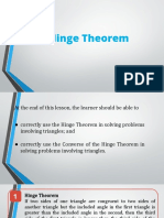 HINGE THEOREM