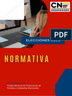 Cartilla Roja - Normatividad Electoral 2023