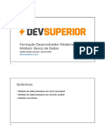 Devsuperior - Modelo Conceitual (Slides)