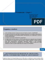 Actividad I - Derecho Parlamentario - Diego Antonio Gamarra Herrera