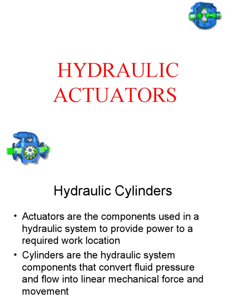 Actuators Pdf Actuator Electric Motor