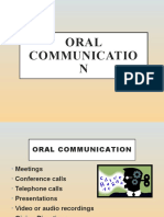 9 Forms of Communication Oral Communications