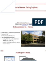 Comprehensive Ethernet Testing Solutions Presentation