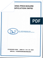 Welding Procedure Specification (WPS)- 010 AWS D1.1 SMAW SS400 to SS400 2G (1)